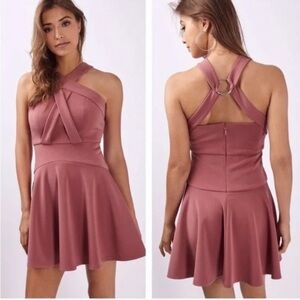 Topshop Mauve Knit Dress